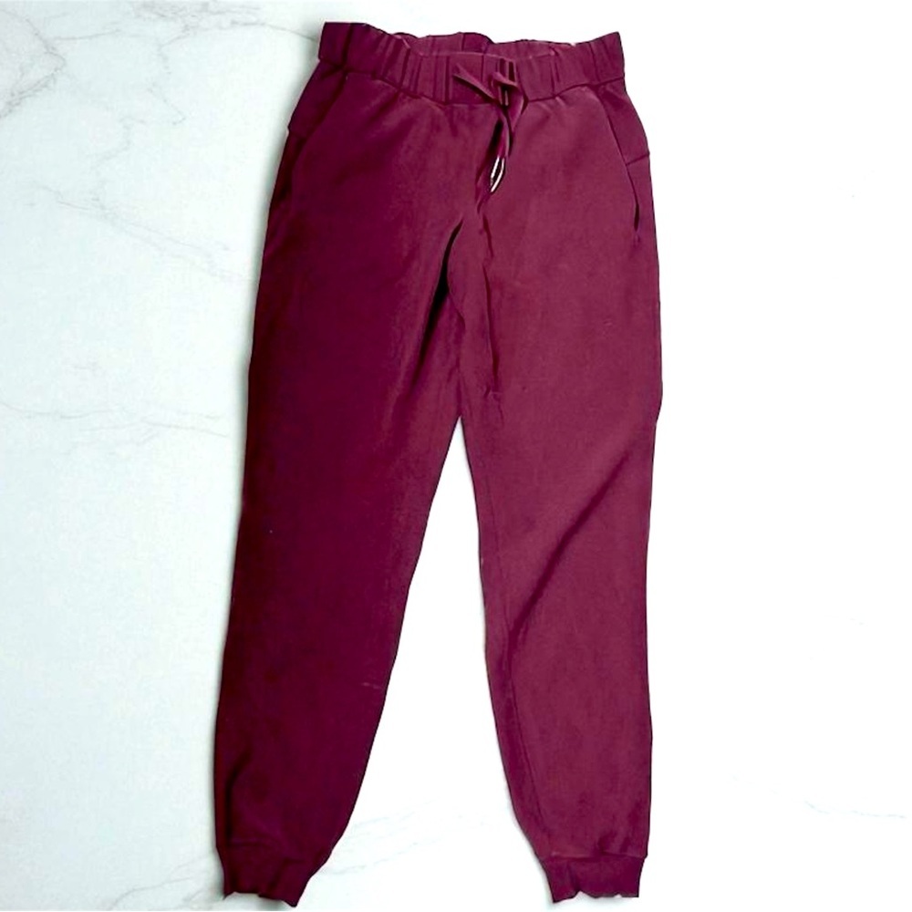 Lululemon Athletica Maroon/ burgundy Joggers